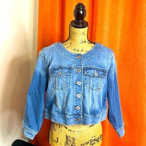 Torrid Cropped Jean Jacket